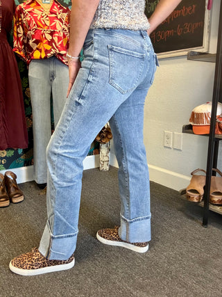 Flora Straight Jeans