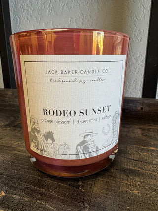 Rodeo Sunset Candle