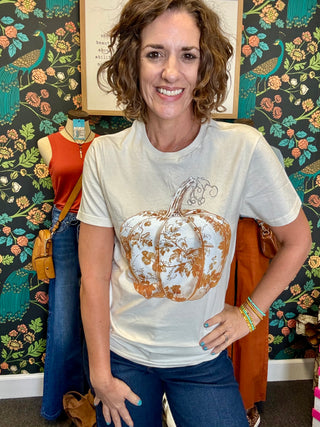 Golden Pumpkin Tee