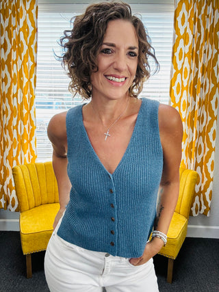 Country Blue Vest