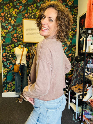 Espresso Escape Pullover