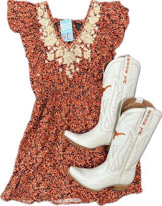 Autumn Dot Dress