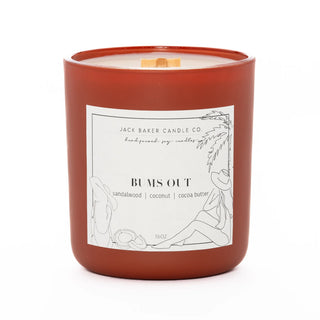 Bums Out Candle