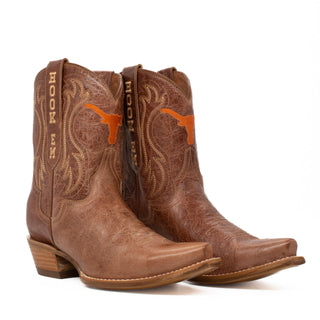 Texas Longhorns Tan Western Boot