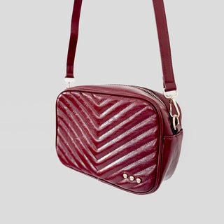 Maroon Coco Crossbody