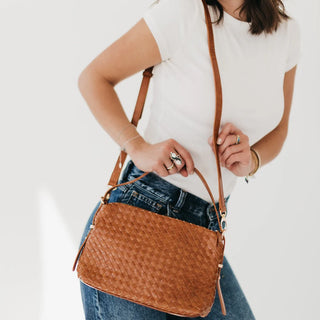 Brown Harper Hobo Bag