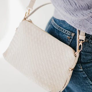 Cream Harper Hobo Bag