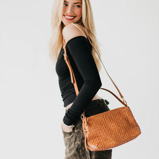 Brown Harper Hobo Bag