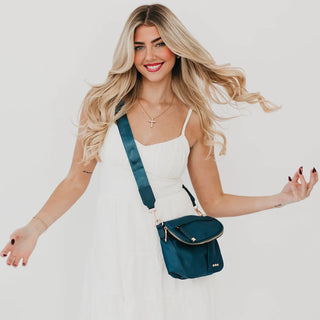 Teal Tilly Crossbody Bag