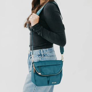 Teal Tilly Crossbody Bag