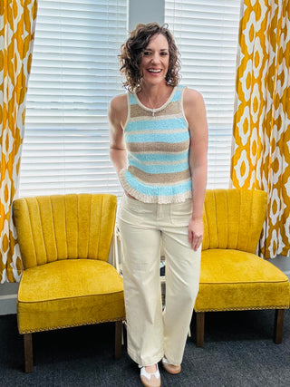 Milky Blue Jenna Top
