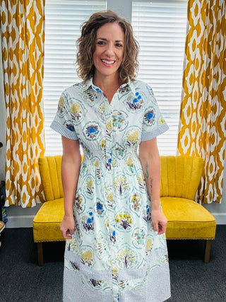 Minted Majesty Dress