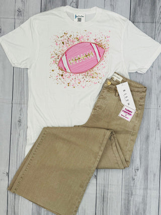 Pink Out Football Tee
