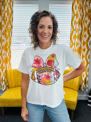 Floral Kickoff Tee