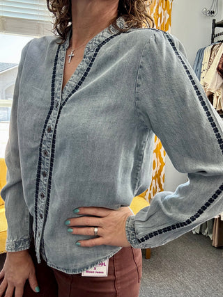 Lettie Denim Top