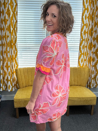 Papaya Pop Dress
