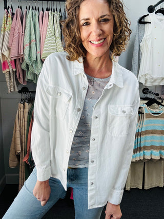 Peaches & Cream Adrianna Shirt