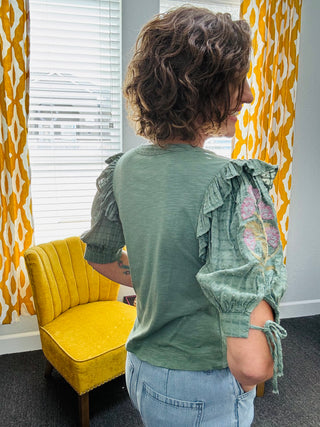 Slate Green Keely Top