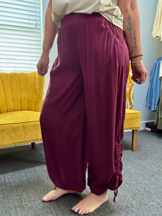 Dark Fig Breeze Pants