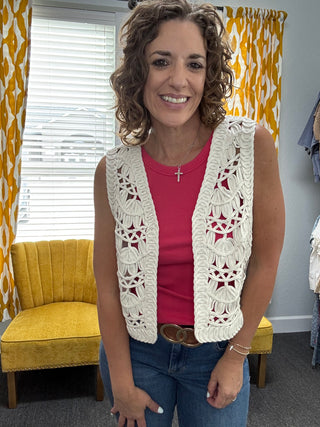 Briza Crochet Vest