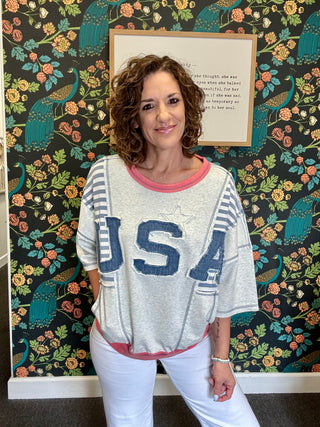 USA Pocket Pullover