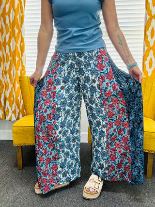 Ocean Blue Pants