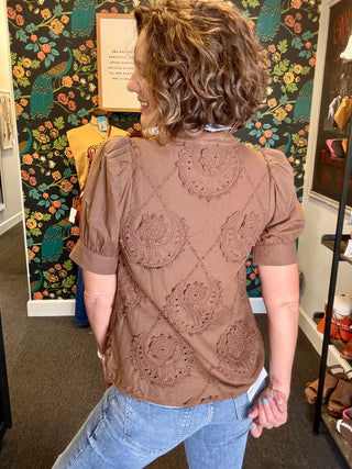 Chocolate Charm Top