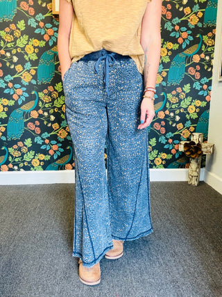 Denim Animal Pants