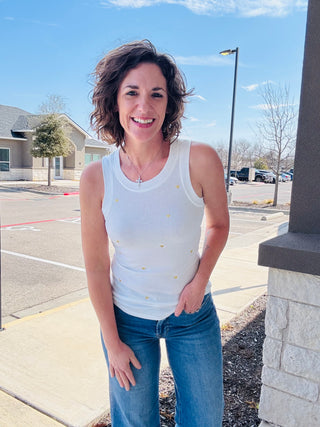 Golden Heart Cleo Tank