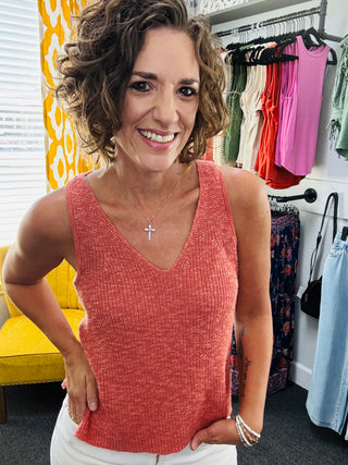 Poppy Knit Tank