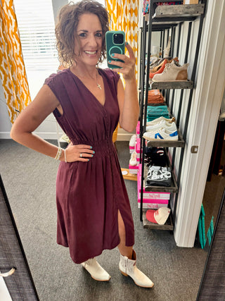 Malbec Woodsy Charm Dress