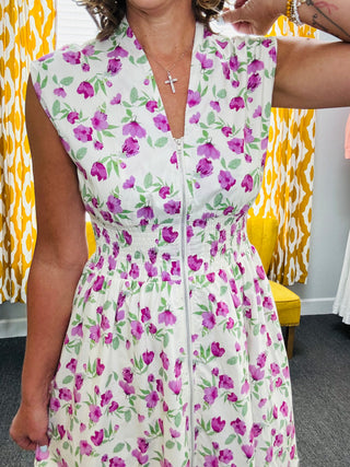 Violet Radiance Dress
