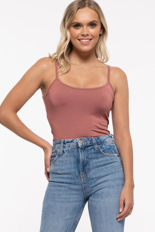 Solid Dusty Mauve Cami