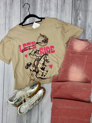 Giddy-Up & Glitter Tee