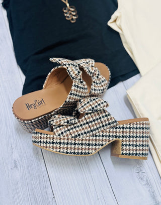 Houndstooth Put a Bow on It