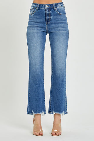 Dark Relaxed Straight Jeans