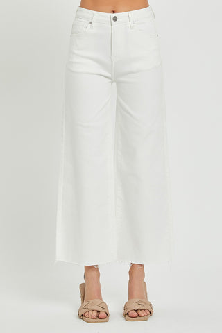 White Wide Leg Jeans