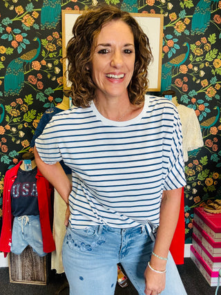 Skylar Striped Top