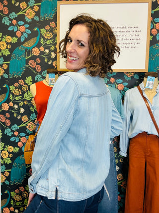 Light Denim Washed Jacket