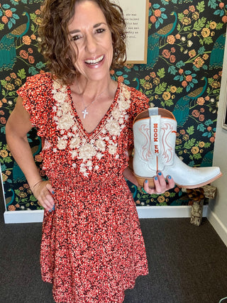 Autumn Dot Dress