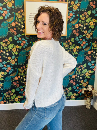 Texas Cream Chunky Sweater