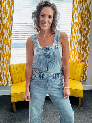 Western Hue Lasso Overall