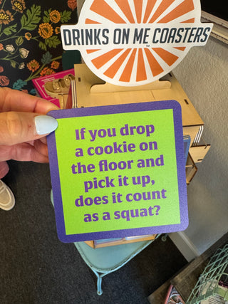Cookie on Floor Coaster