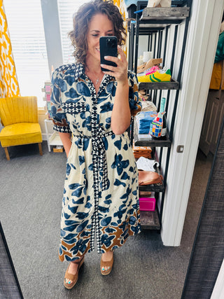 Harvest Blue Dress