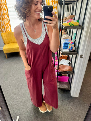 Cabernet Comfort Jumpsuit