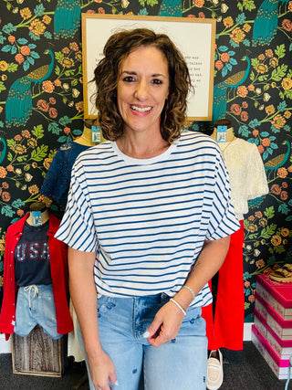 Skylar Striped Top