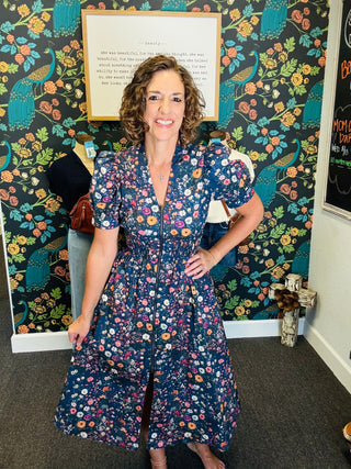 Blue Garden Dress