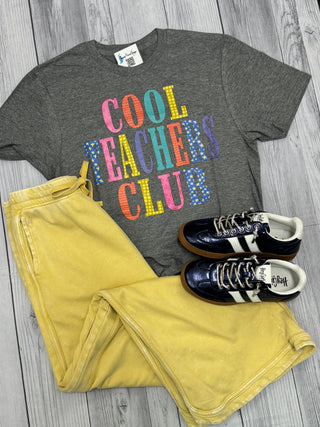 Cool Teachers Club Grey Tee