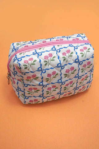 Floral Makeup Pouch