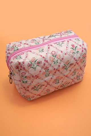 Floral Makeup Pouch